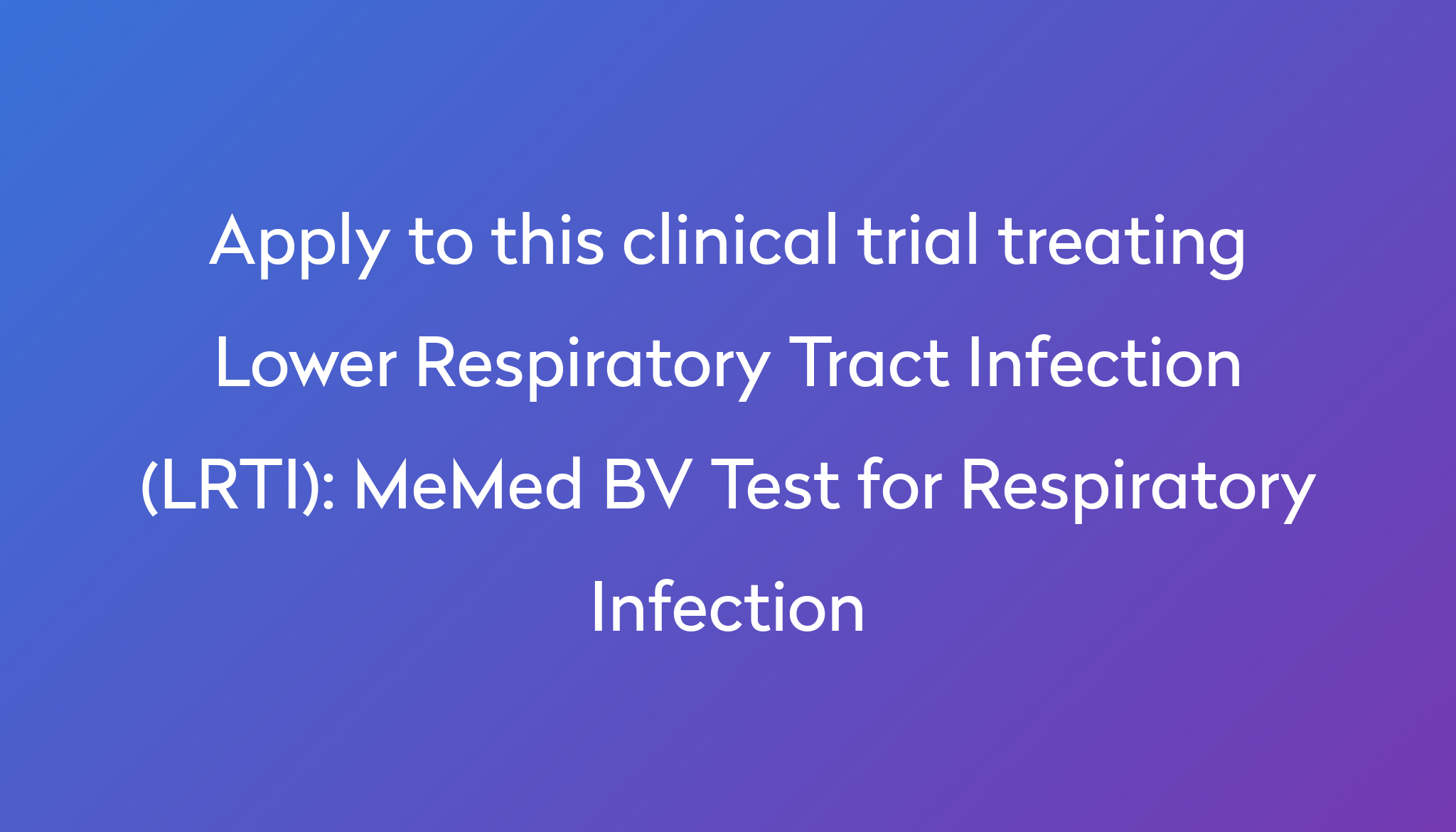 memed-bv-test-for-respiratory-infection-clinical-trial-2024-power